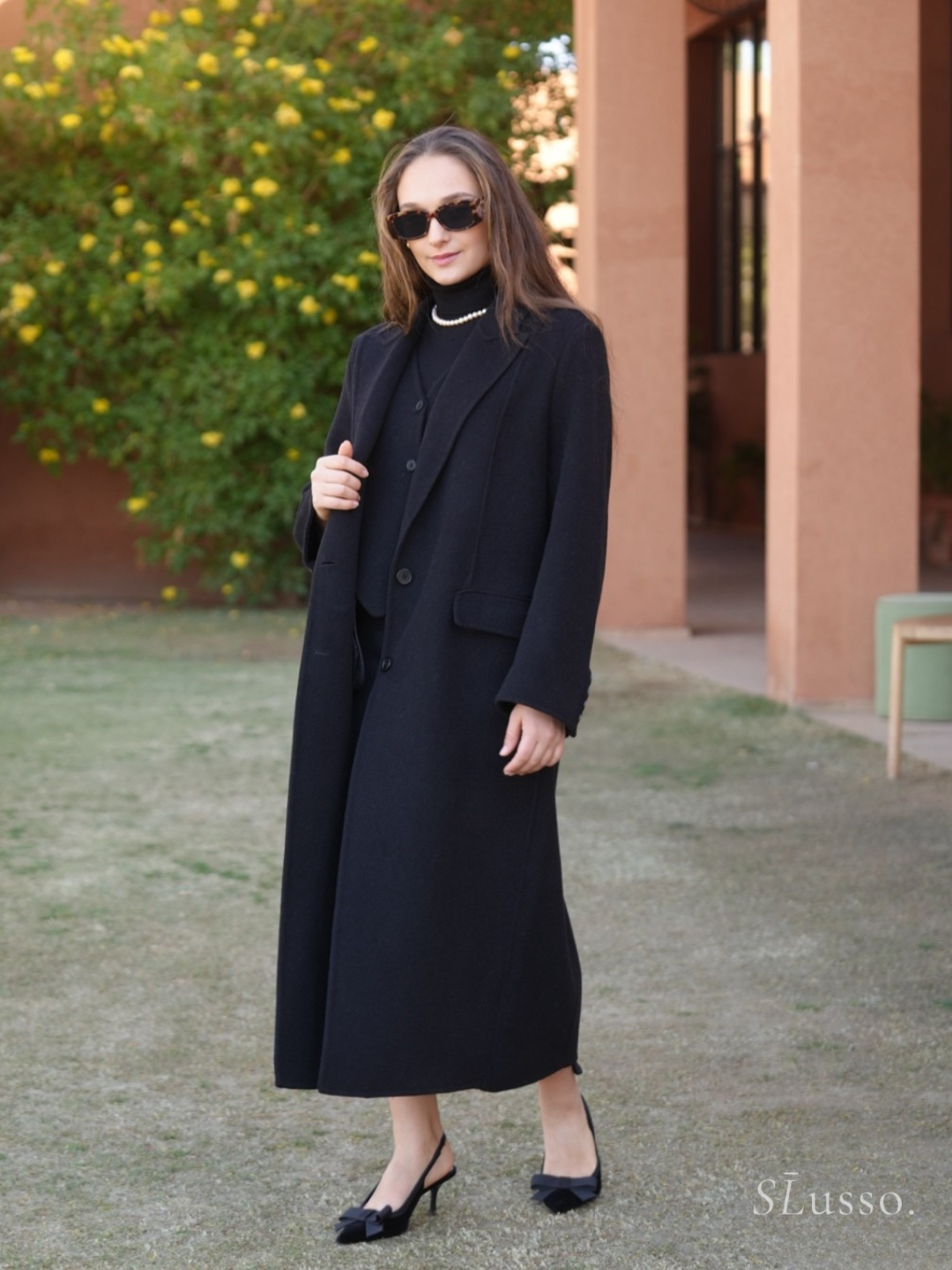 Manteau Maria - Noir