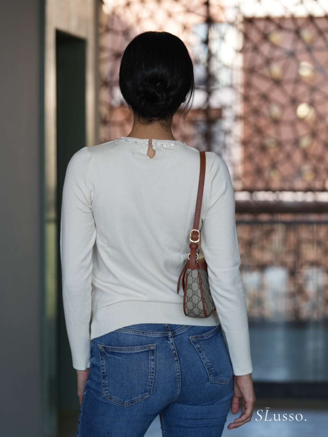 Pull Rosalia - Blanc