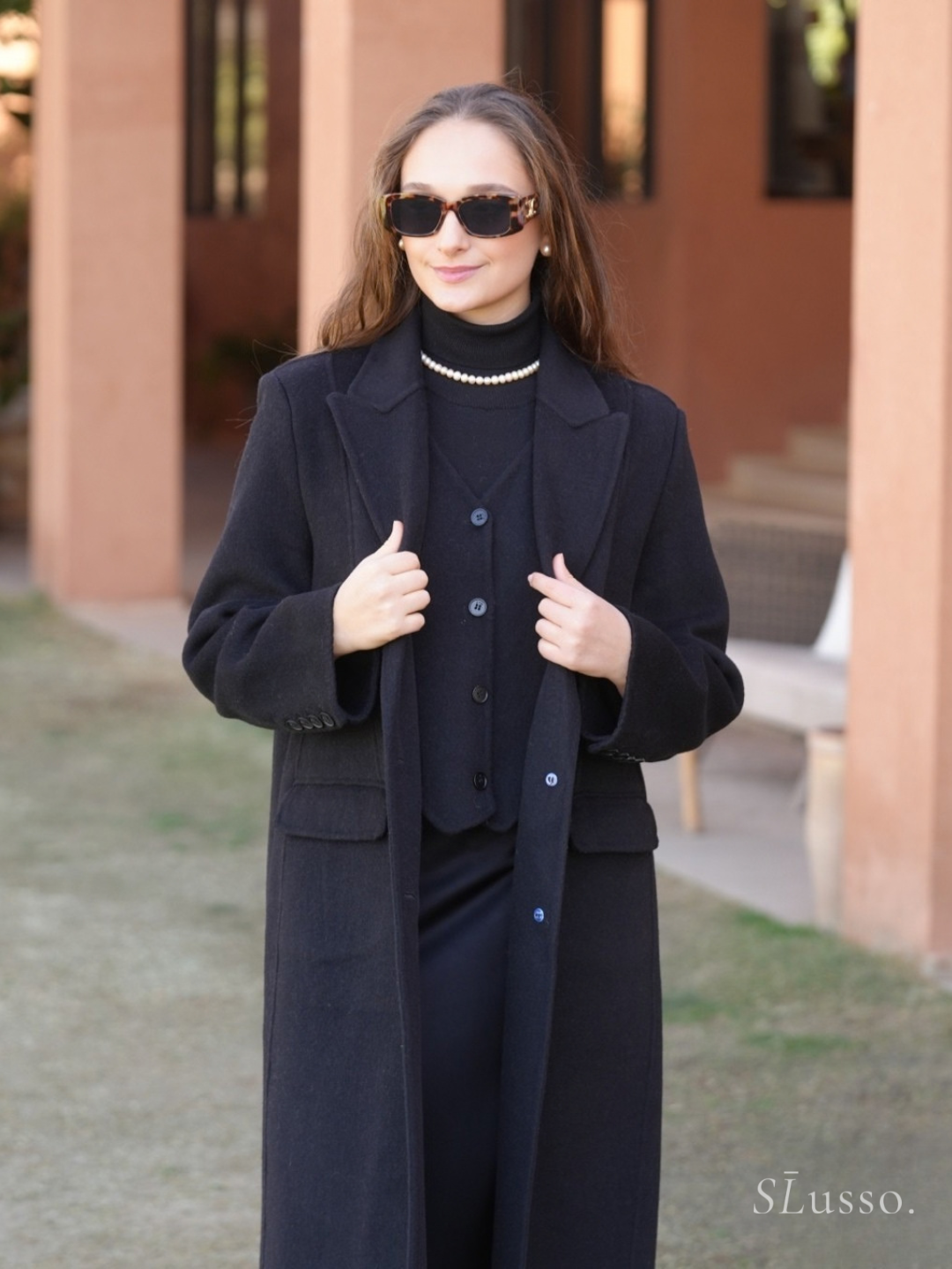 Manteau Maria - Noir
