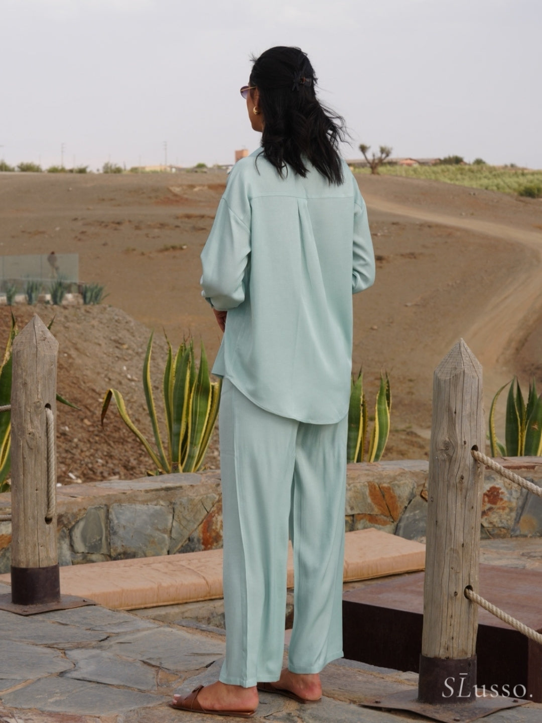 Ensemble Emilia - Vert eau