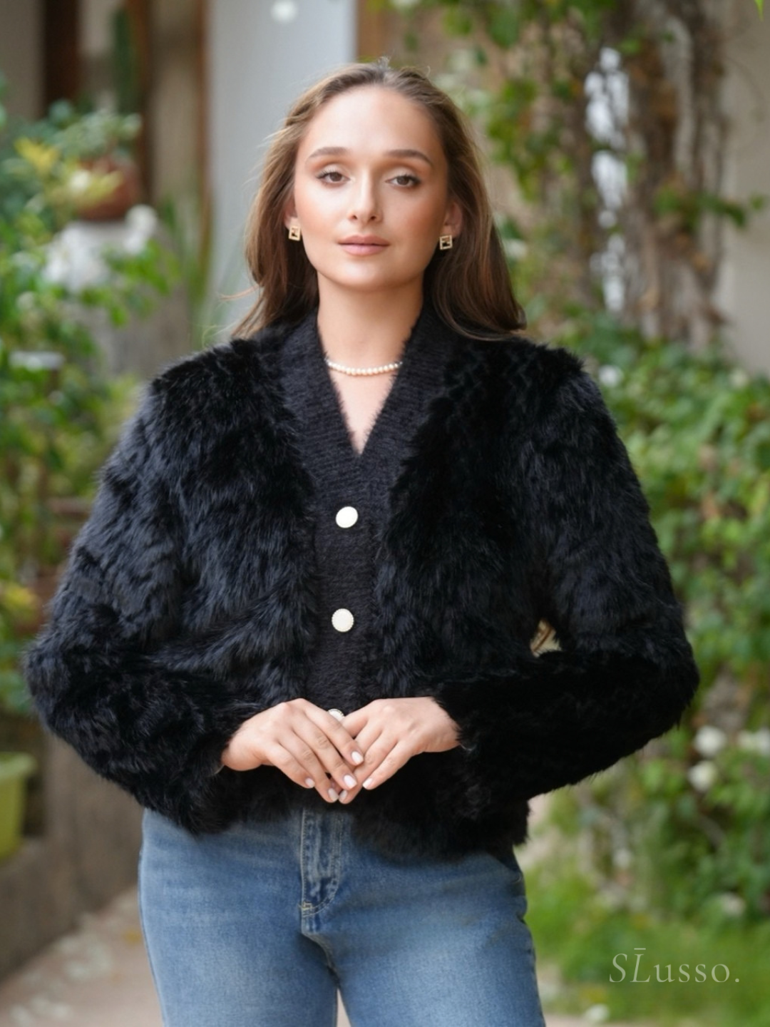 Galia Fur - Black