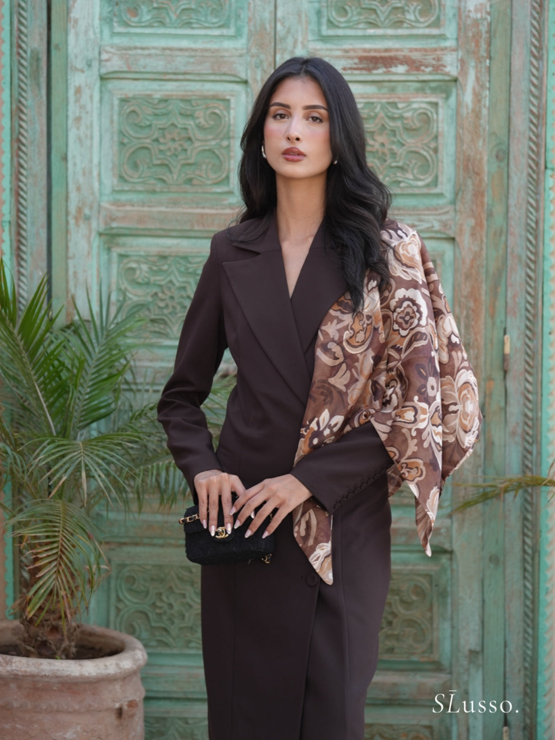 Robe Blazer Victoria - Marron