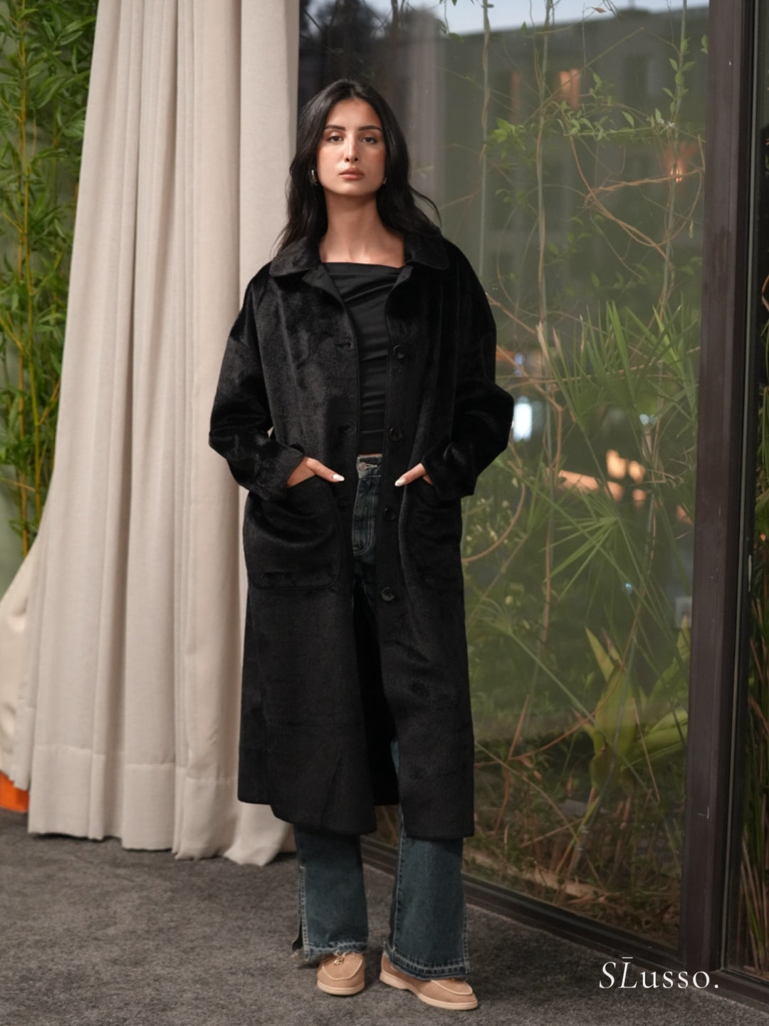 Manteau Elio - Noir