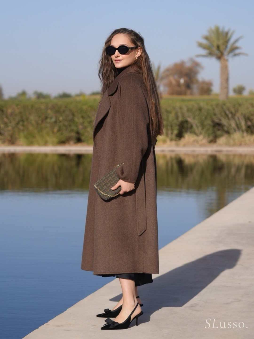 Manteau Joelle - Chocolat