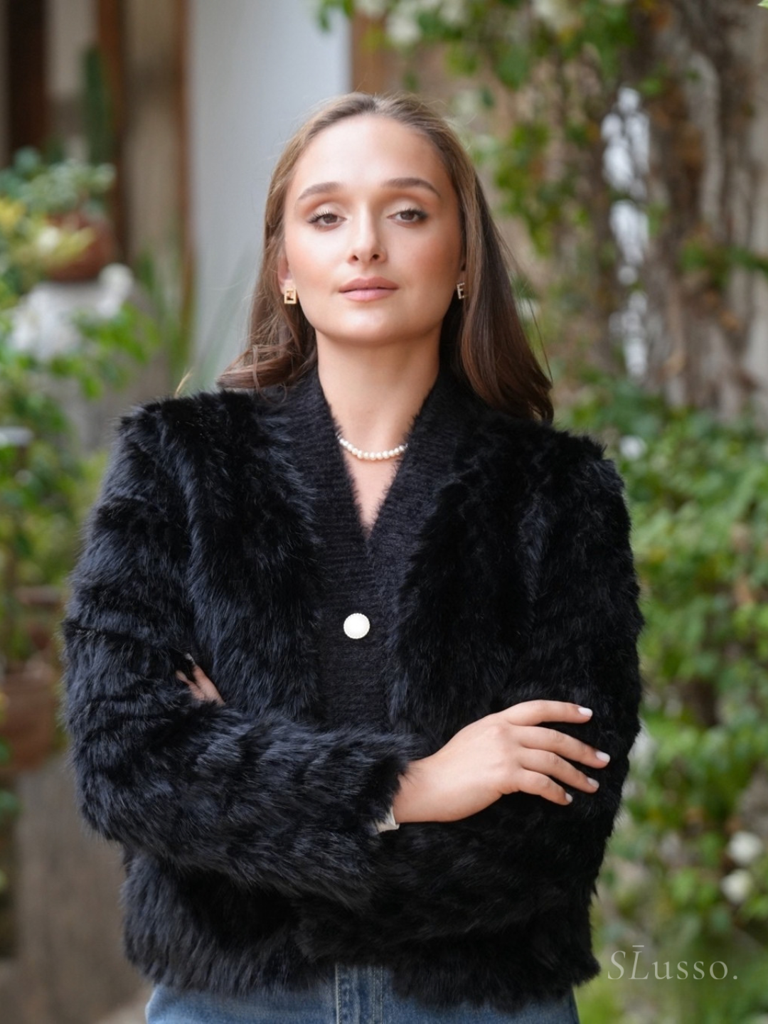Galia Fur - Black