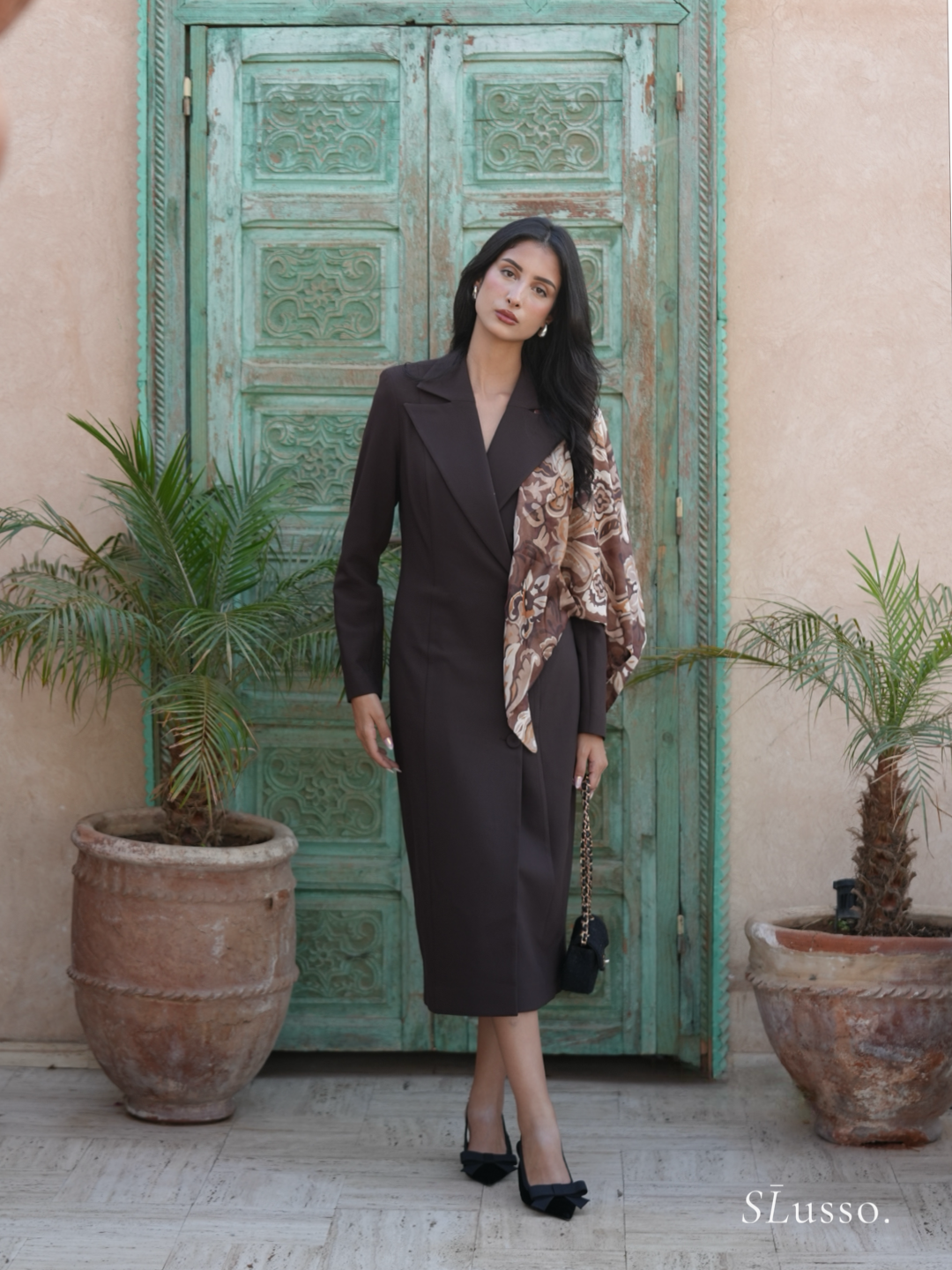 Robe Blazer Victoria - Marron