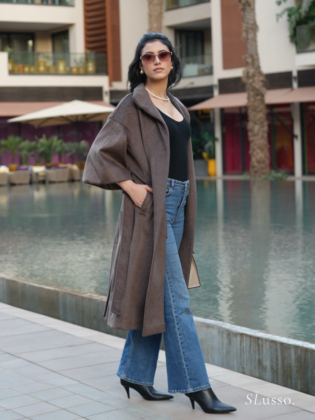 Manteau Clara - Marron