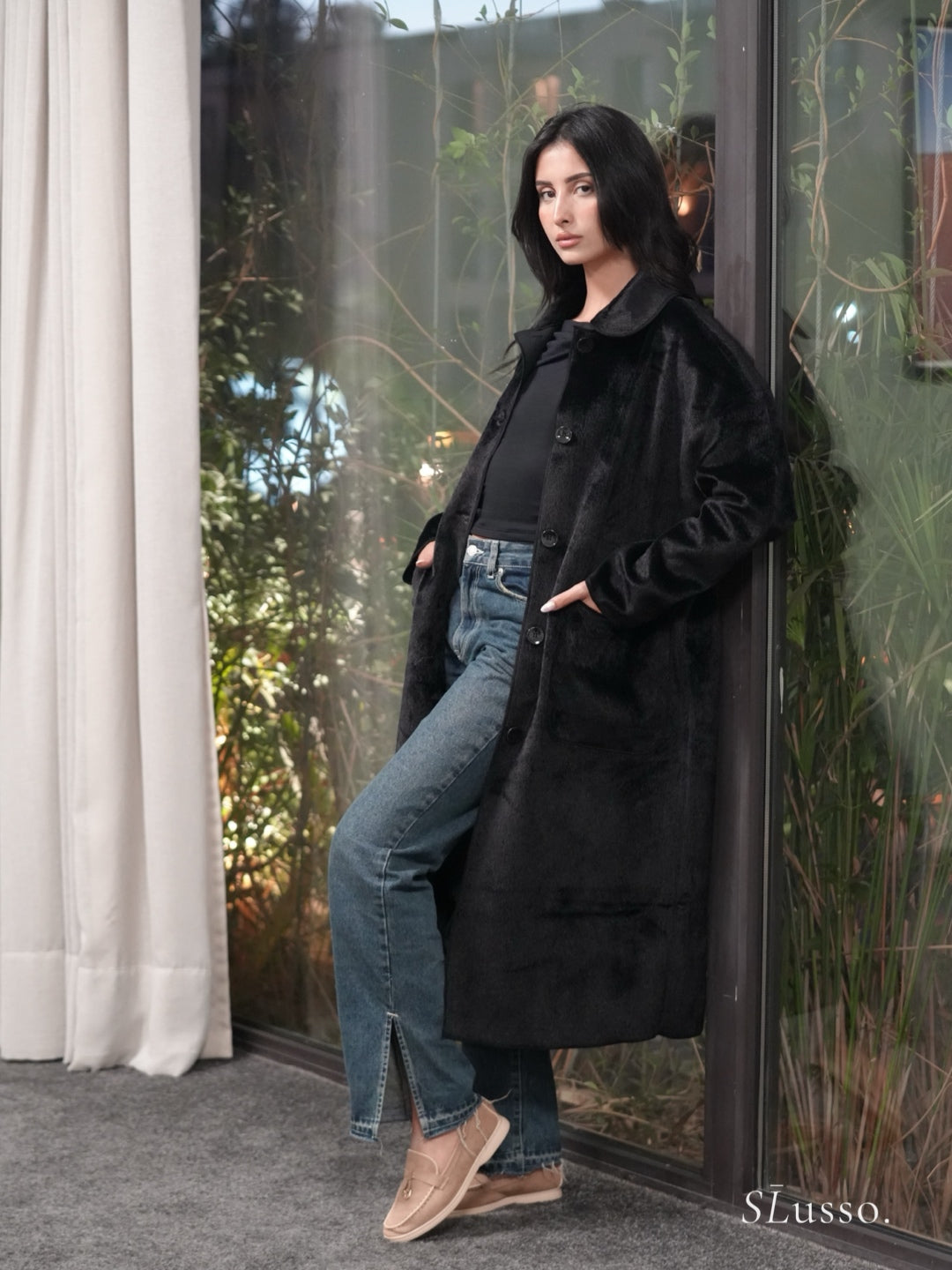 Manteau Elio - Noir