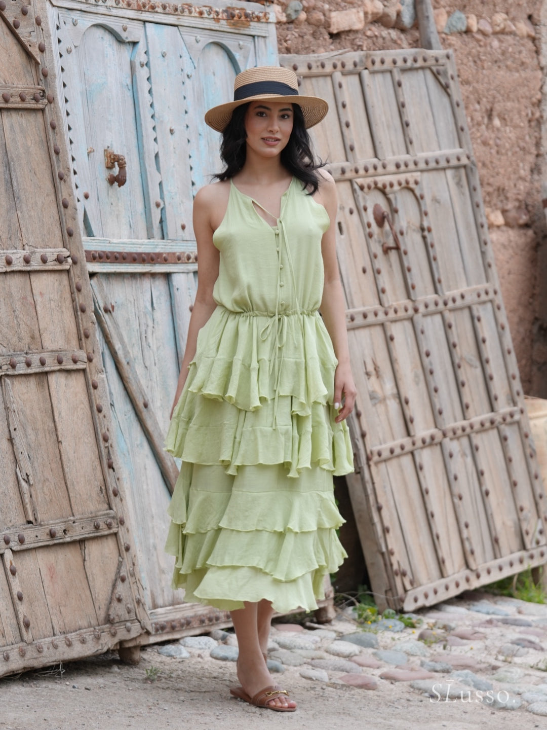 Robe Mira - Vert