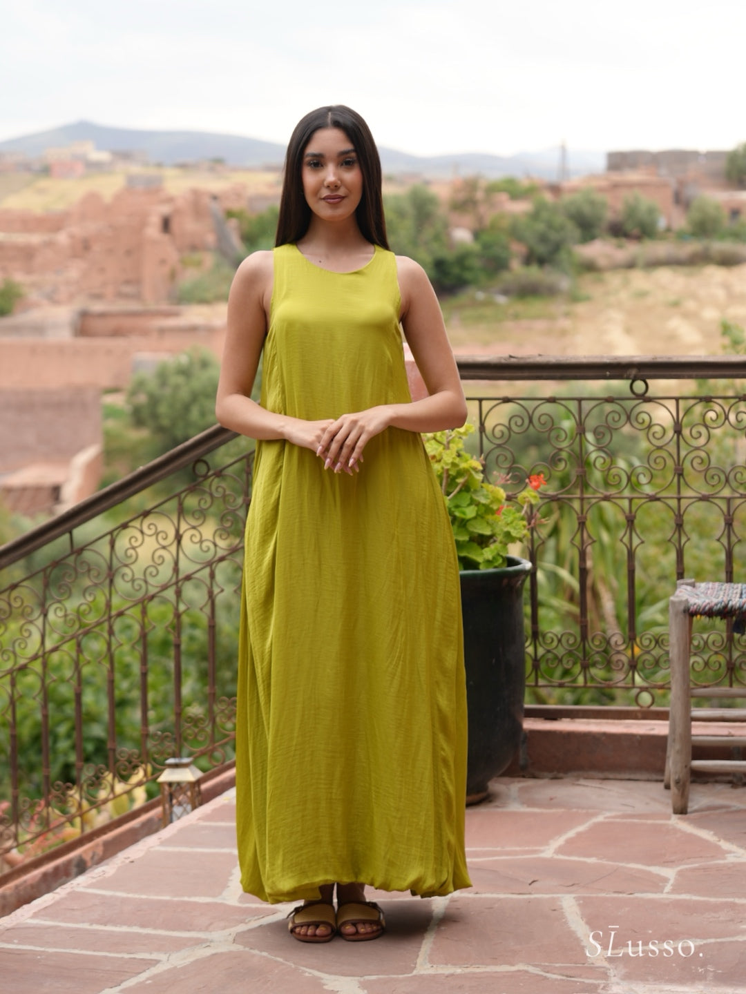 Robe Lima - Vert pistache