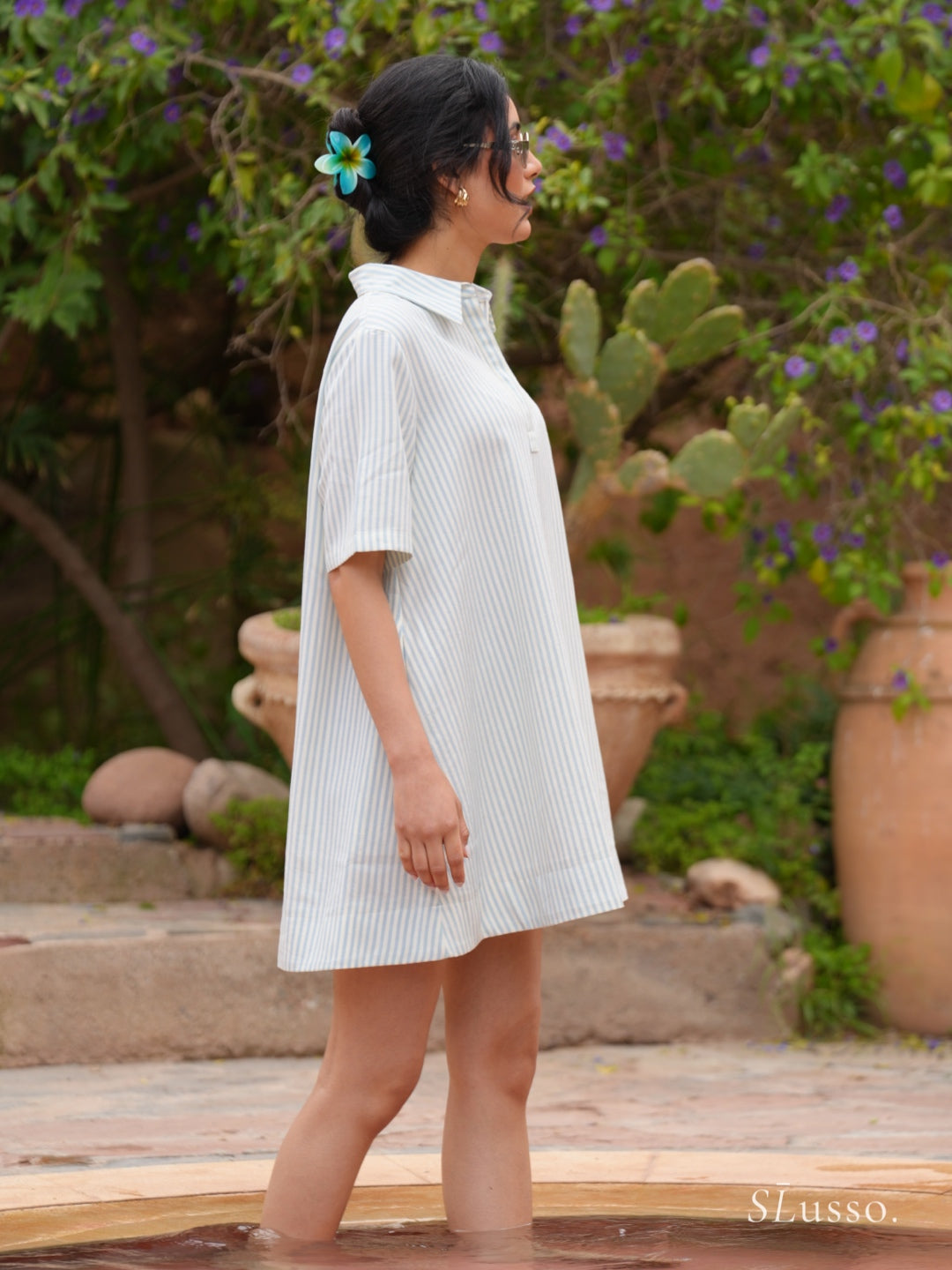 Robe Angel - Bleu ciel