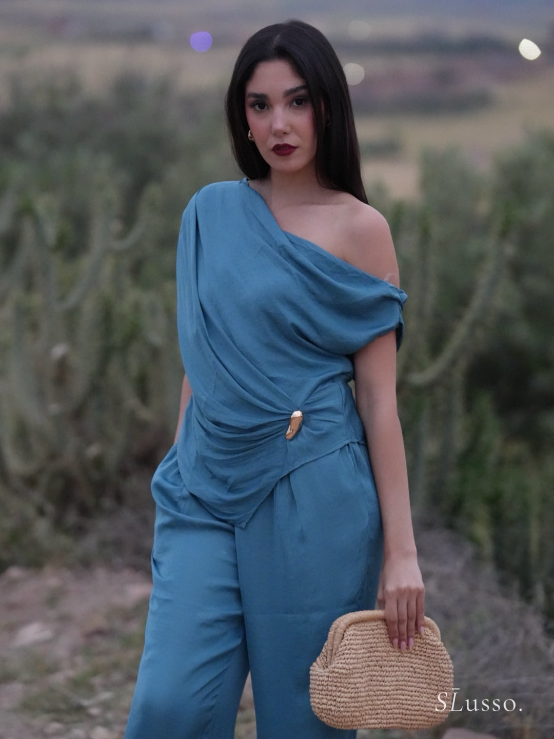 Ensemble Léona - Bleu