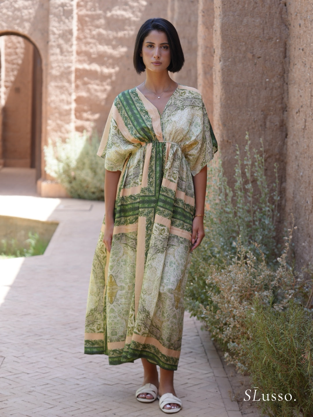 Robe Naïla - Vert