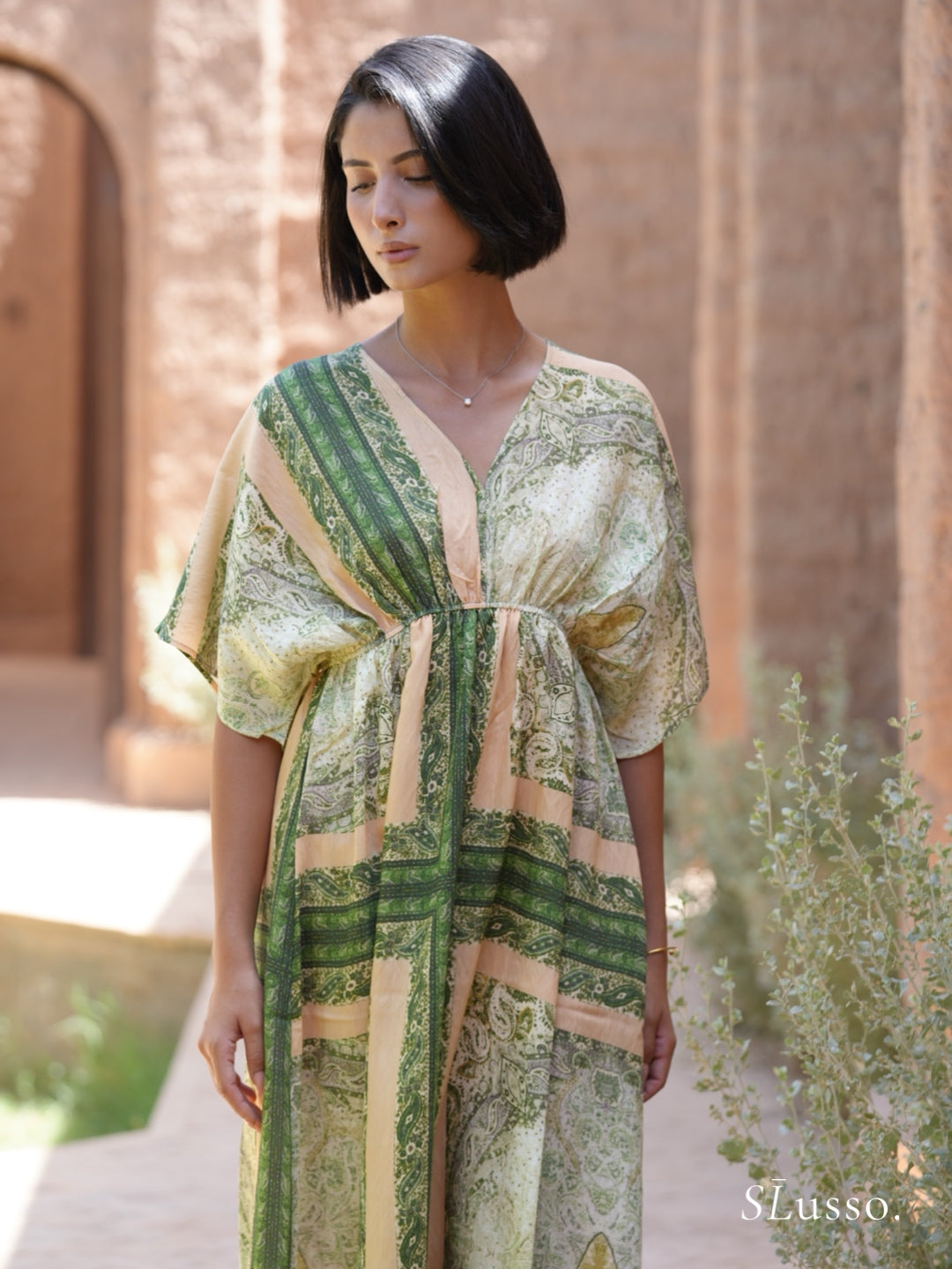 Robe Naïla - Vert