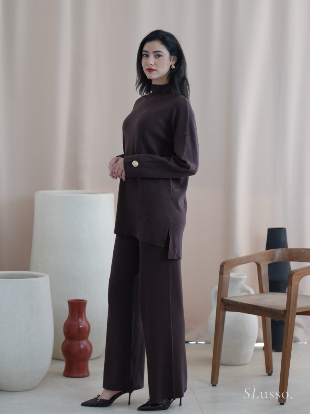 Ensemble Giorgia - Marron