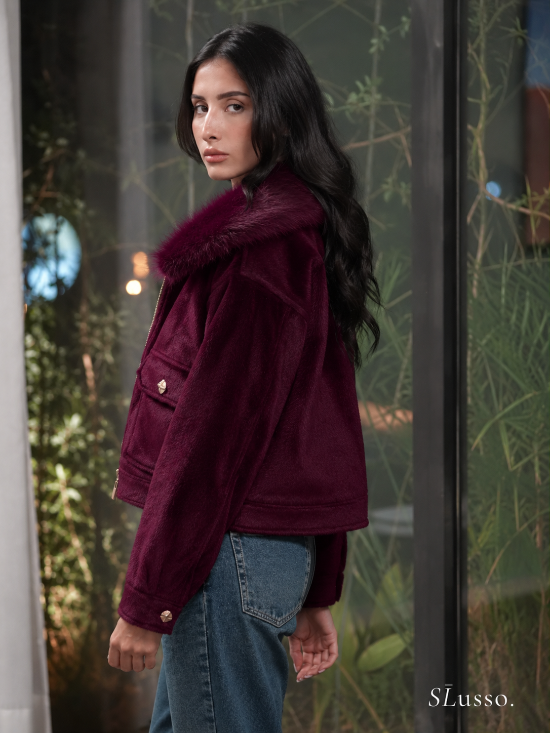 Veste Madison - Bordeaux
