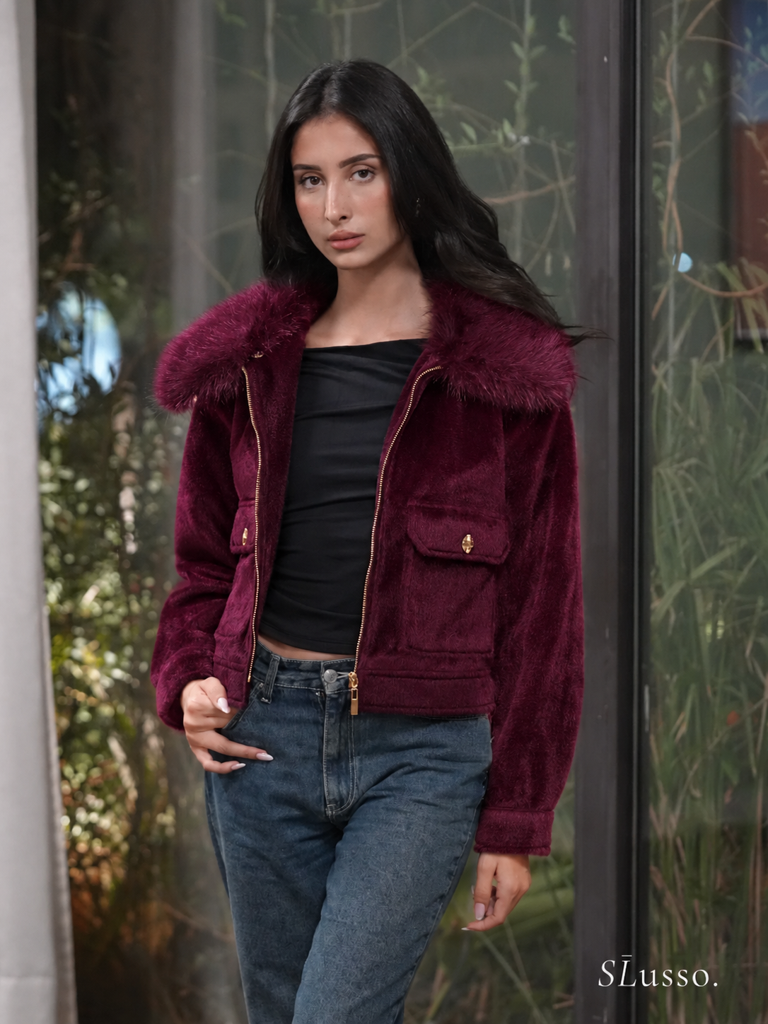 Veste Madison - Bordeaux