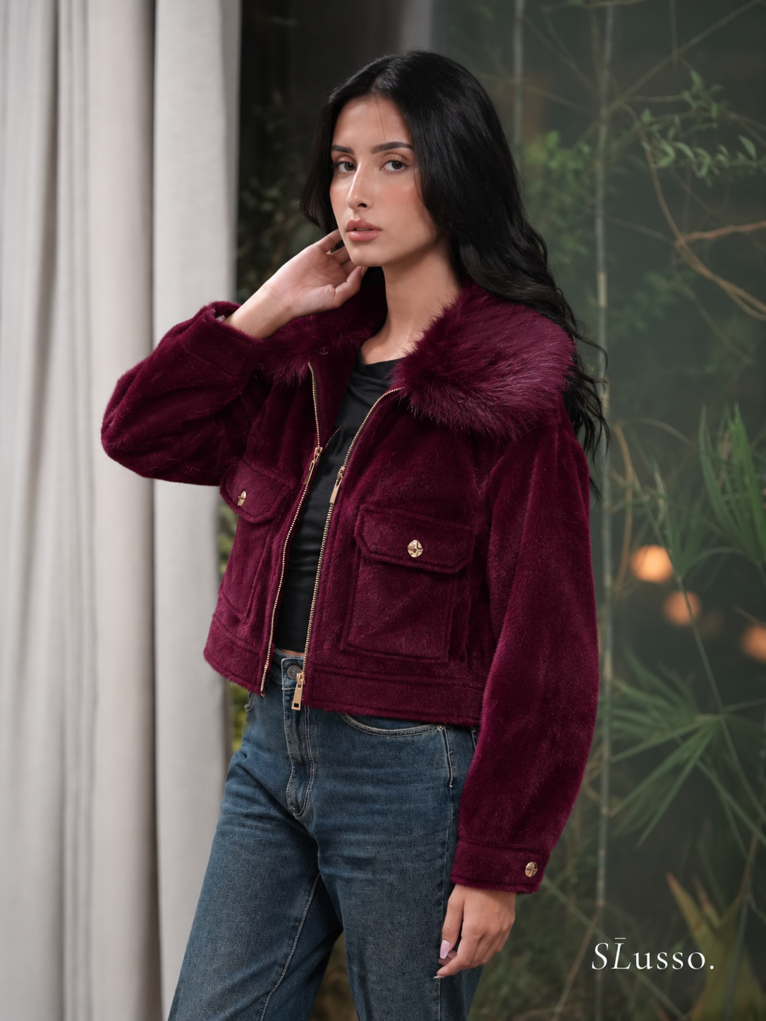 Veste Madison - Bordeaux