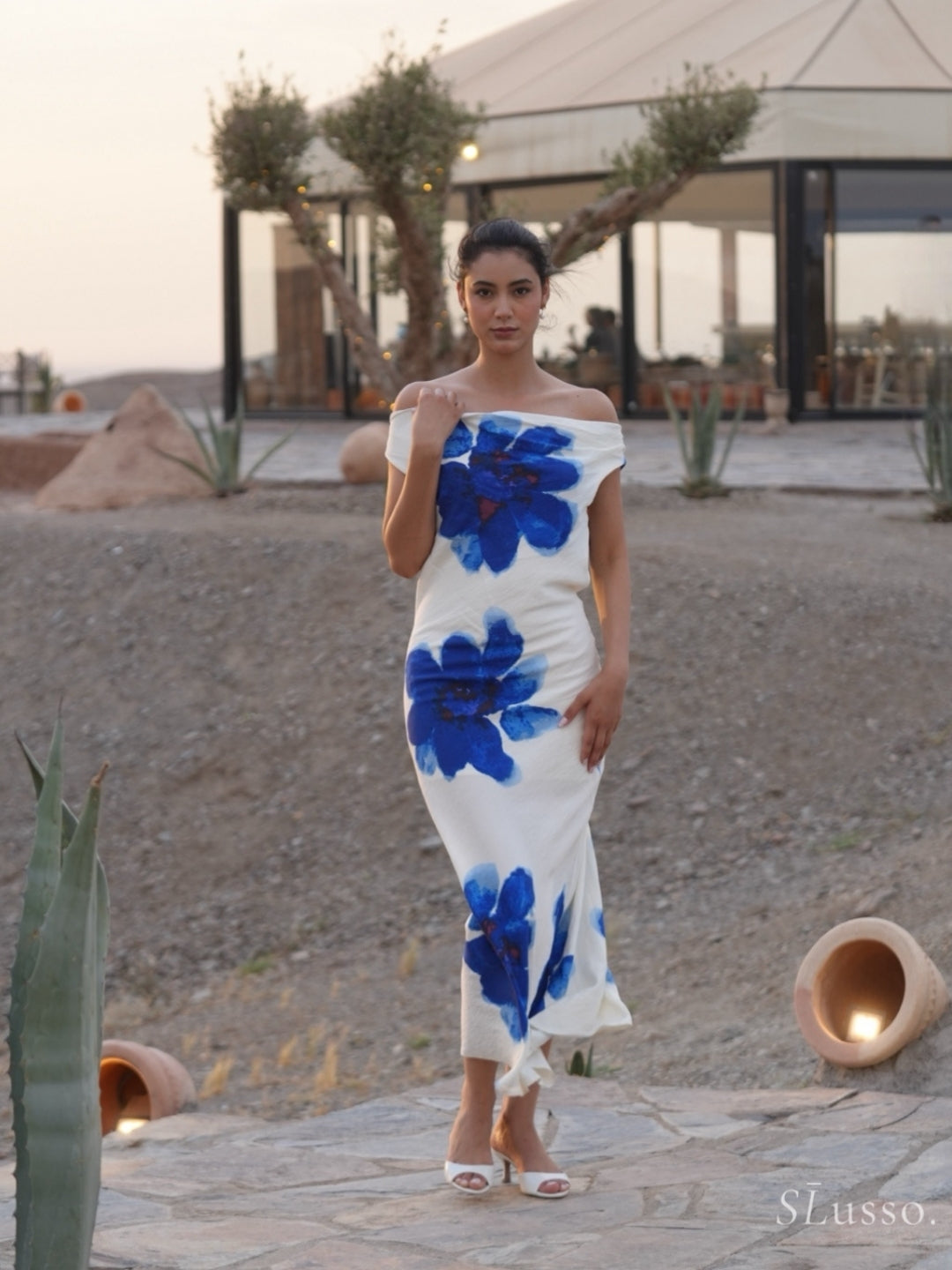 Robe Lila - Bleu