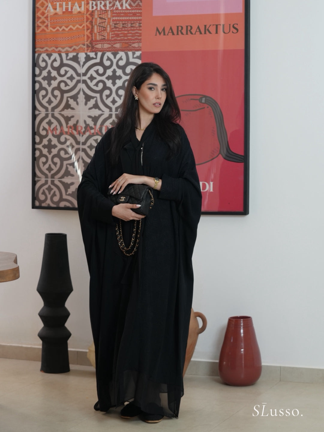 Robe Jasmine - Noir