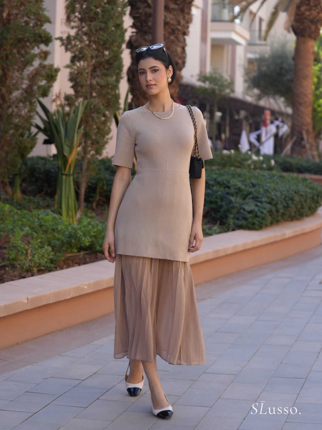Robe Mirelle - Beige