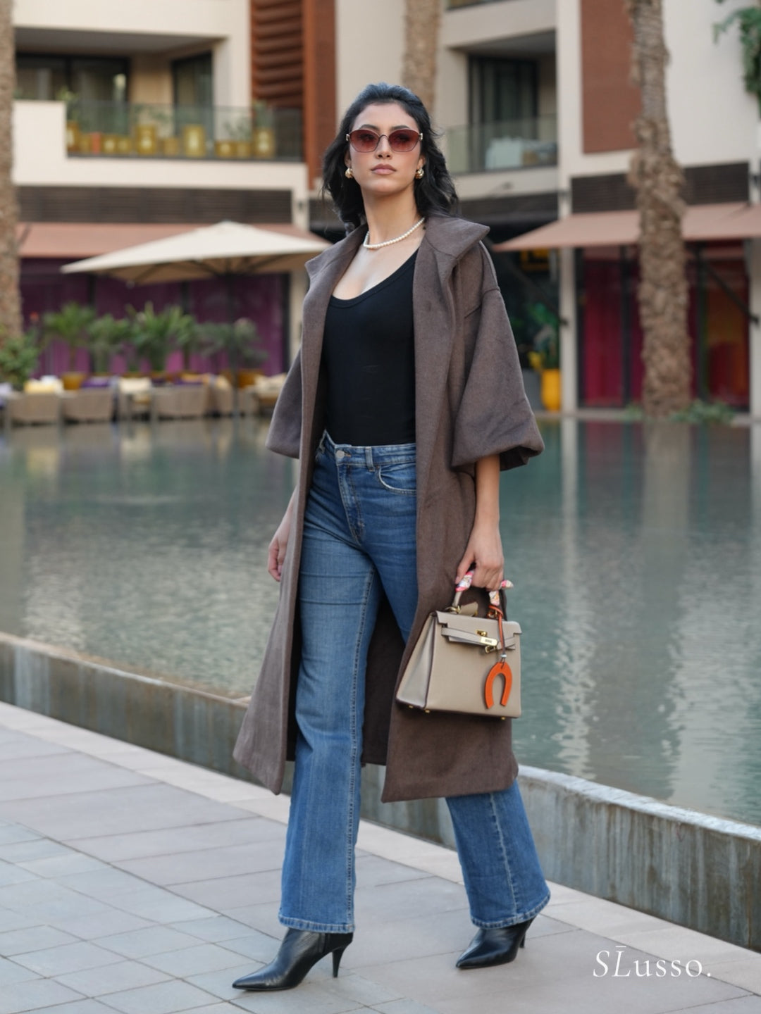 Manteau Clara - Marron