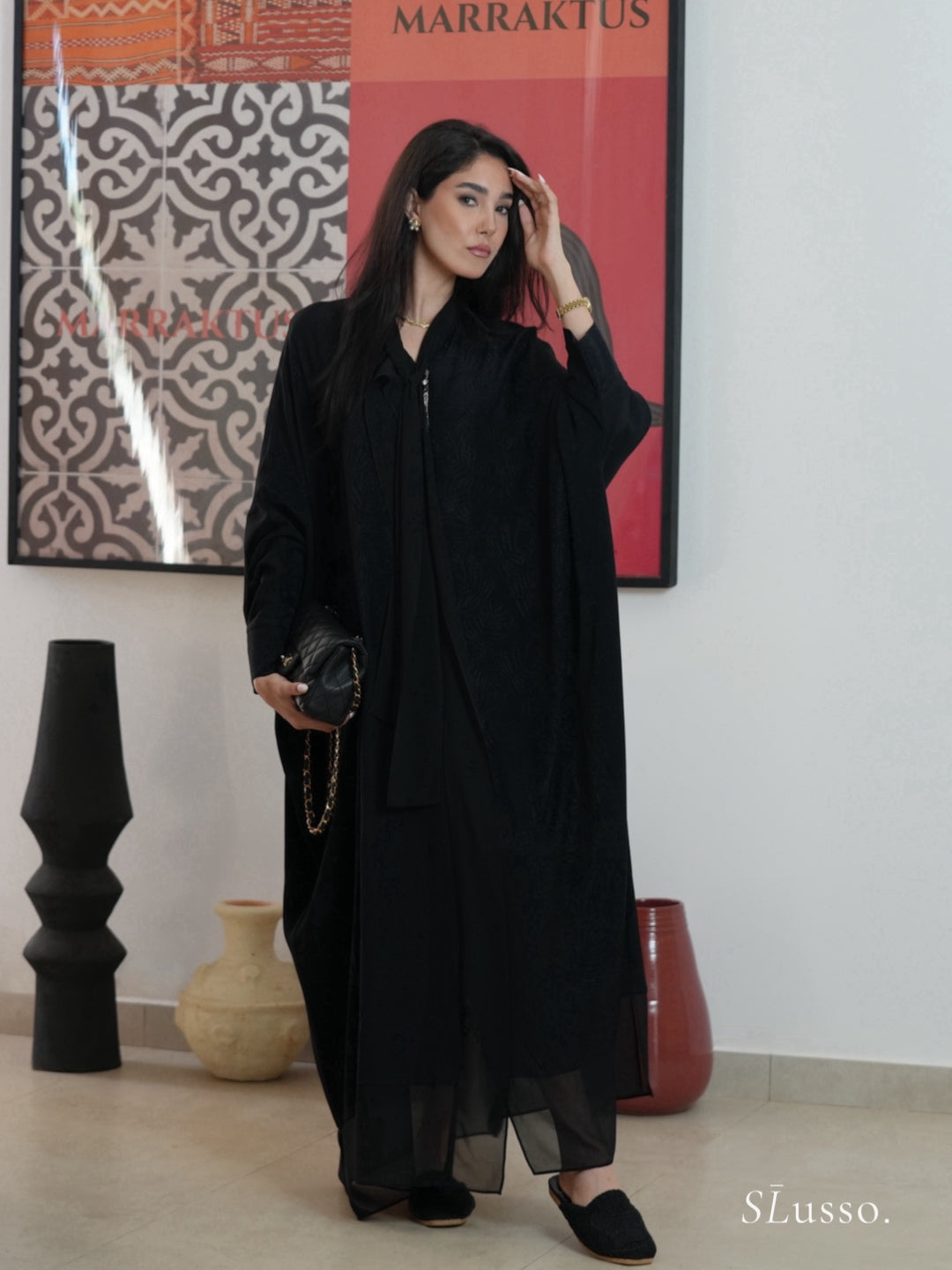 Robe Jasmine - Noir