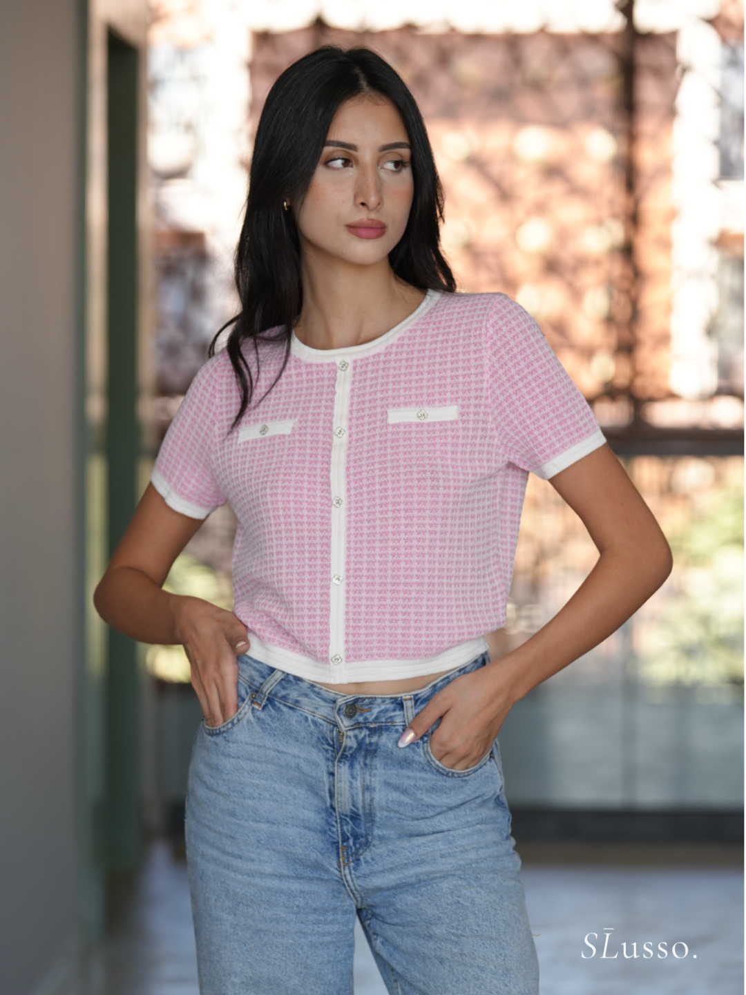 Pull Chloé - Rose