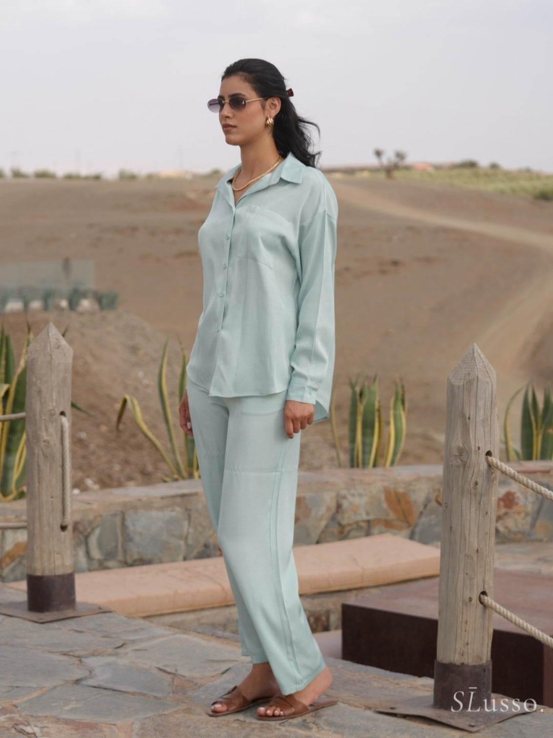 Ensemble Emilia - Vert eau