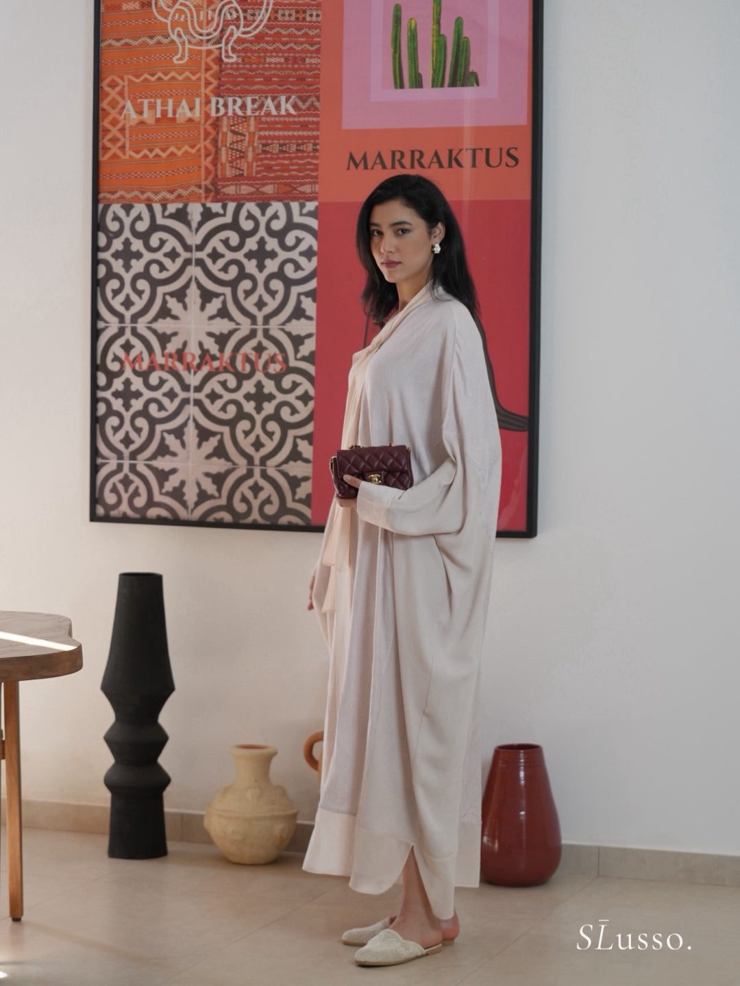 Robe Jasmine - Beige
