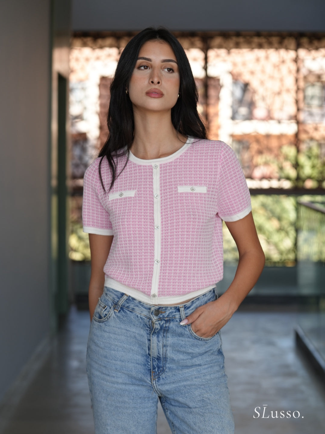 Pull Chloé - Rose