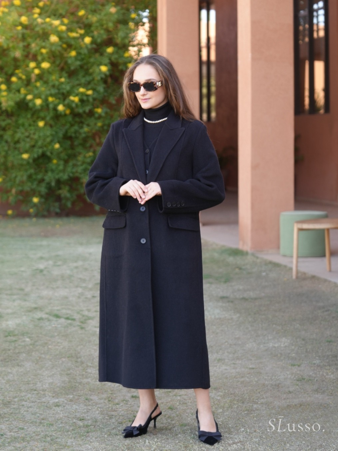 Manteau Maria - Noir