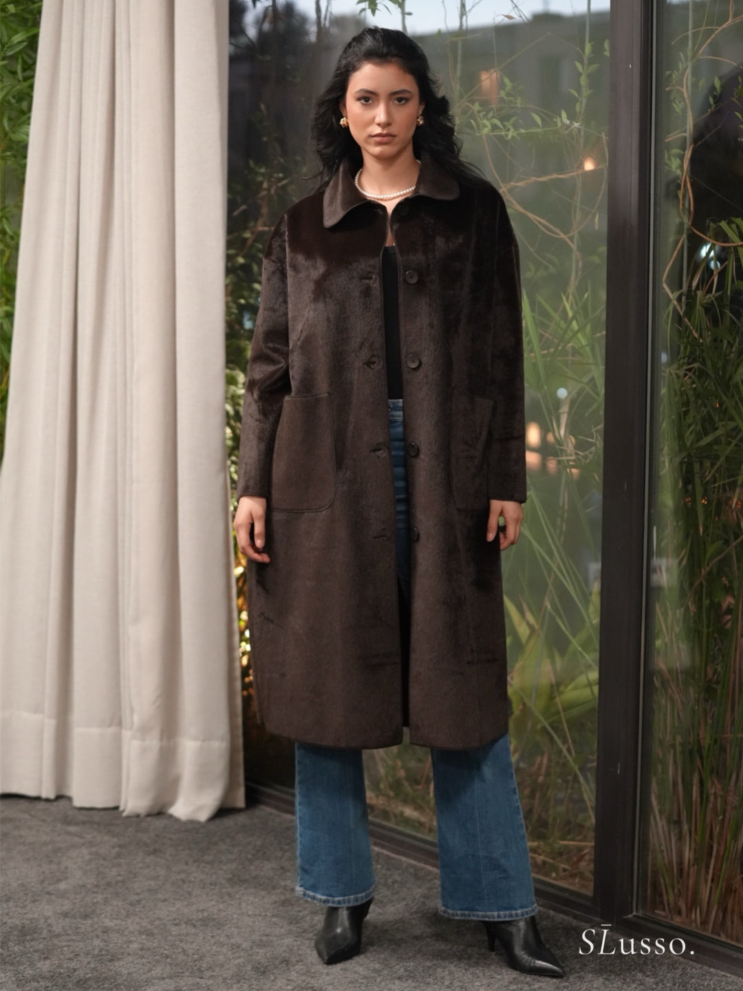 Manteau Elio - Marron