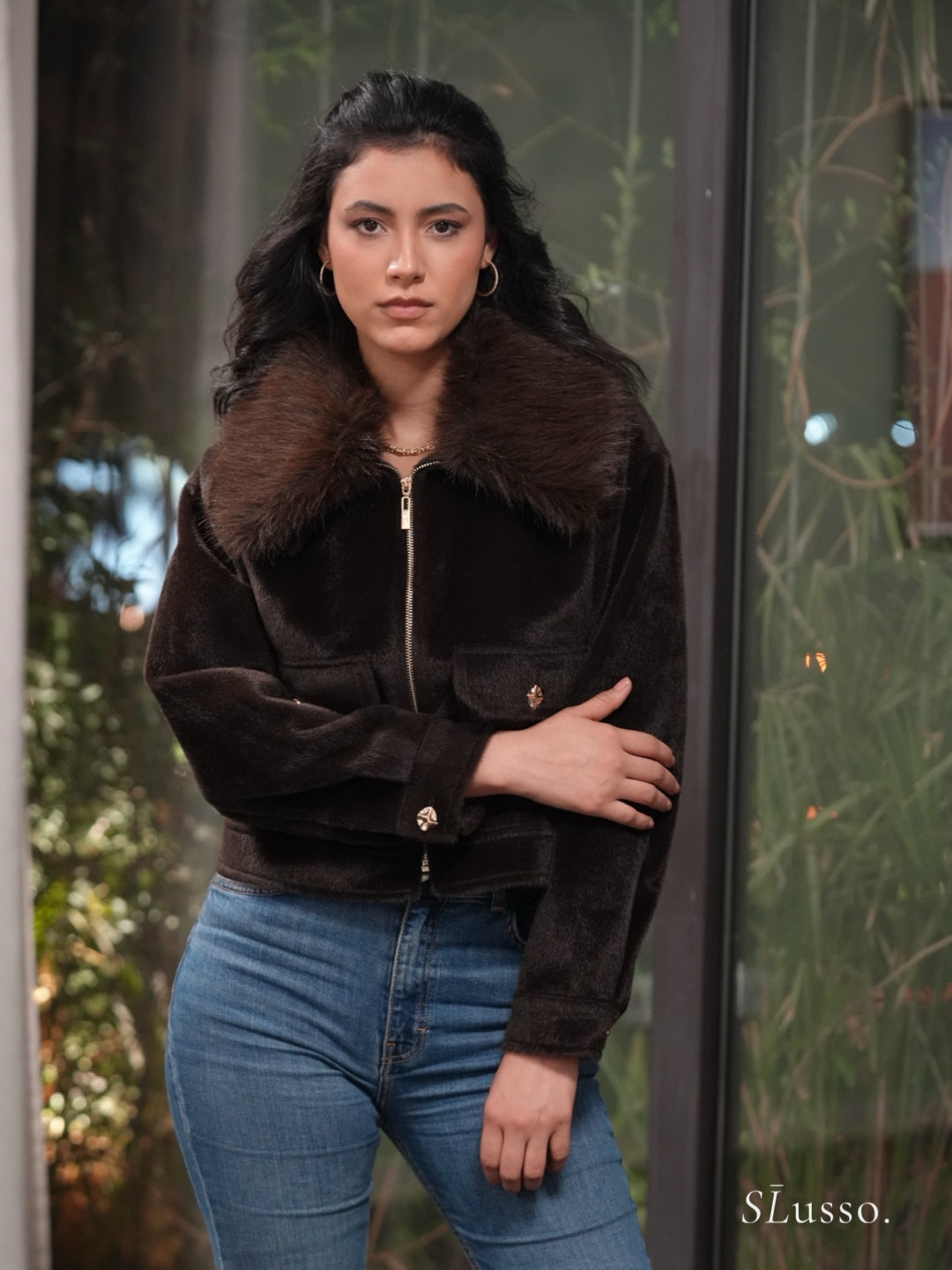 Veste Madison - Marron