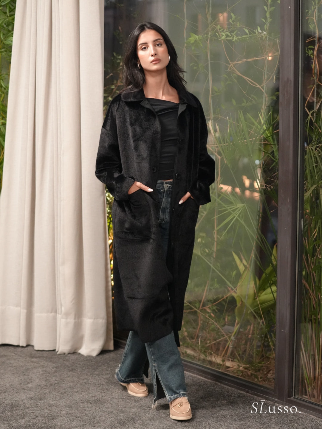 Manteau Elio - Noir