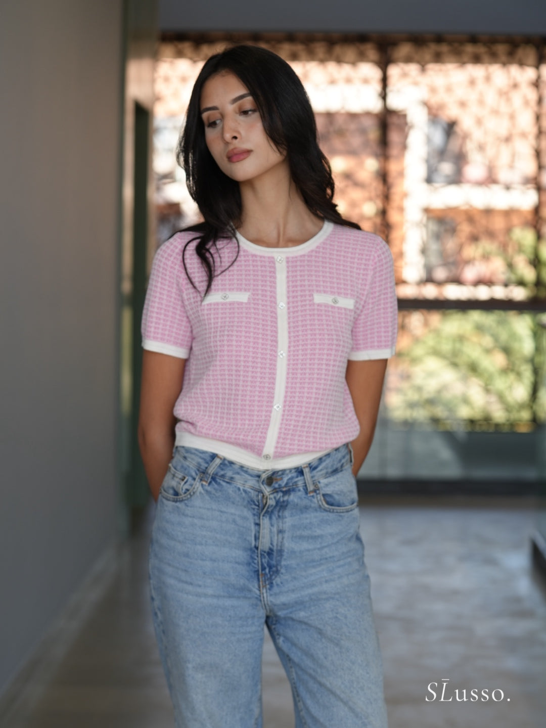 Pull Chloé - Rose
