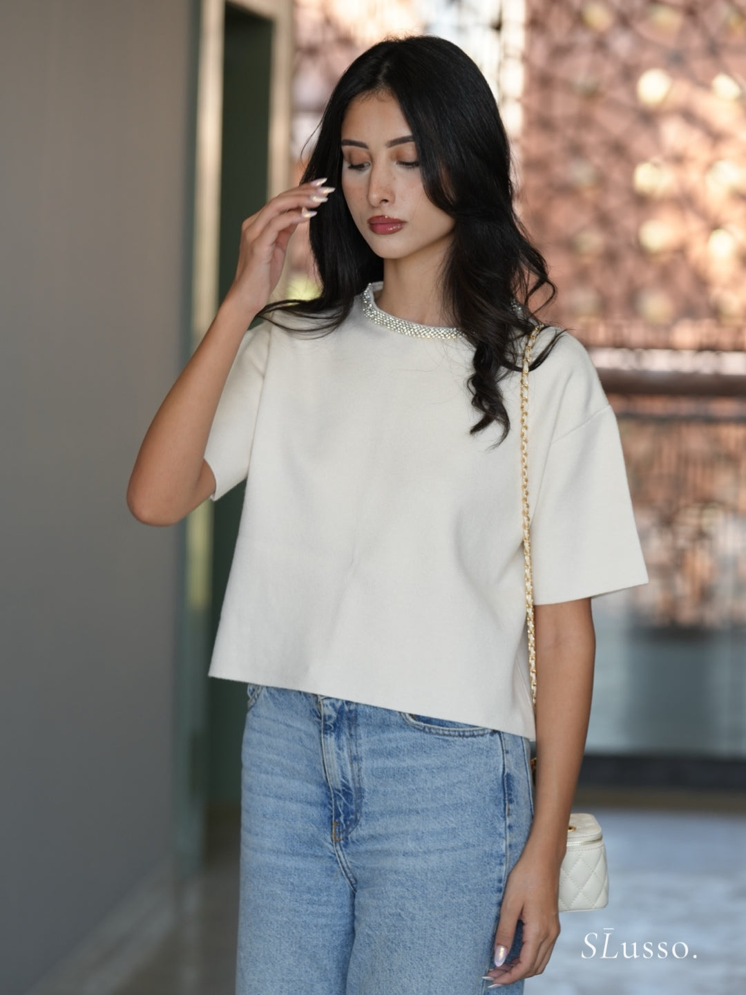 Pull Lilia - Blanc