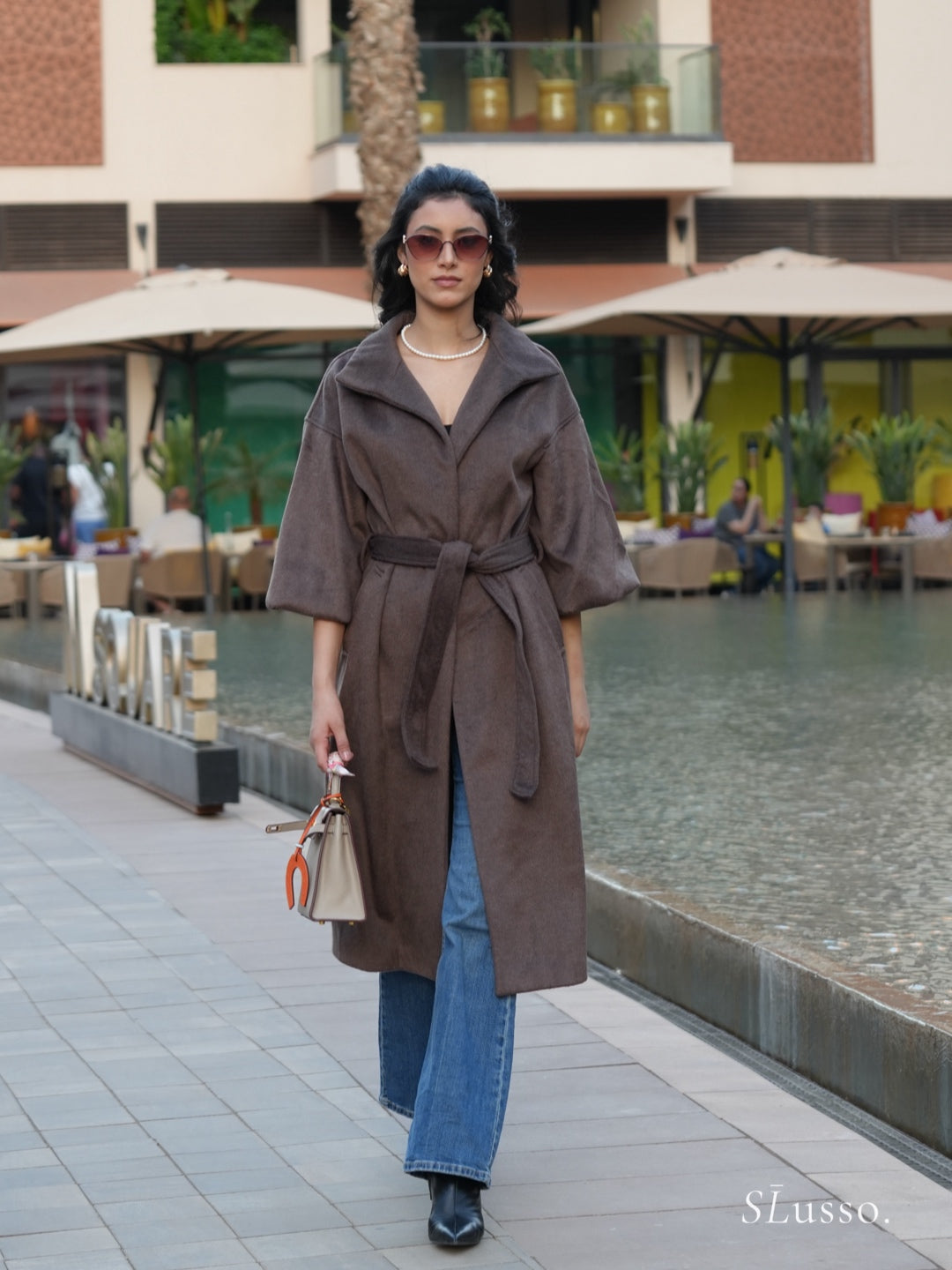 Manteau Clara - Marron