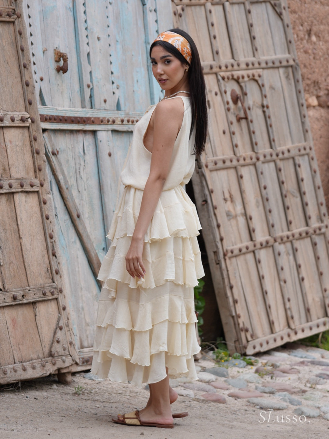 Robe Mira - Jaune pastel