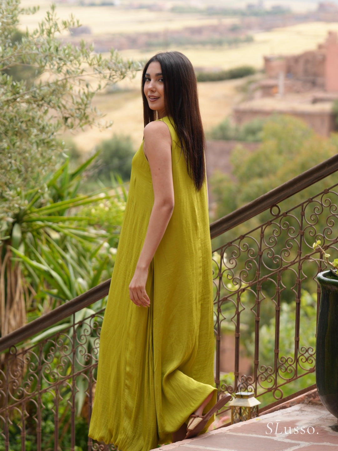 Robe Lima - Vert pistache