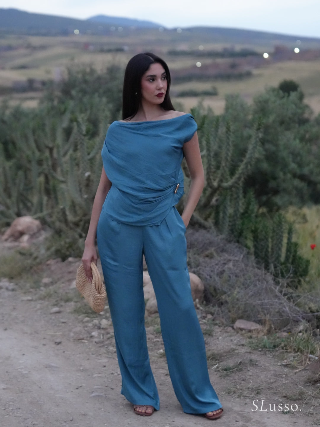 Ensemble Léona - Bleu