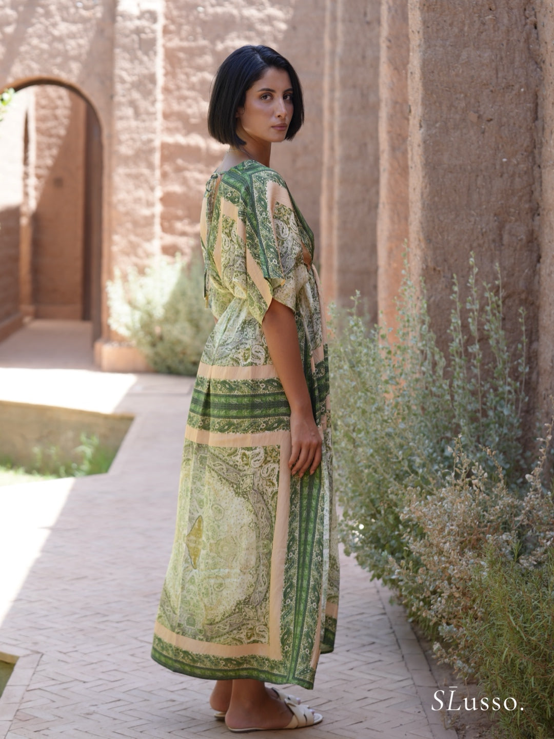 Robe Naïla - Vert