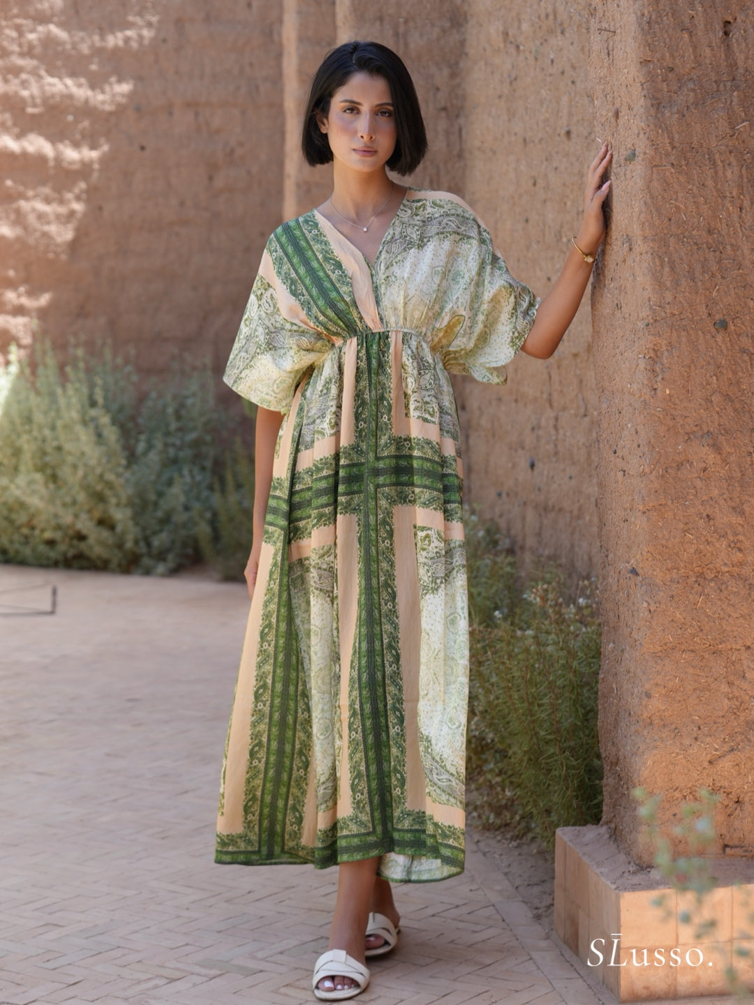 Robe Naïla - Vert