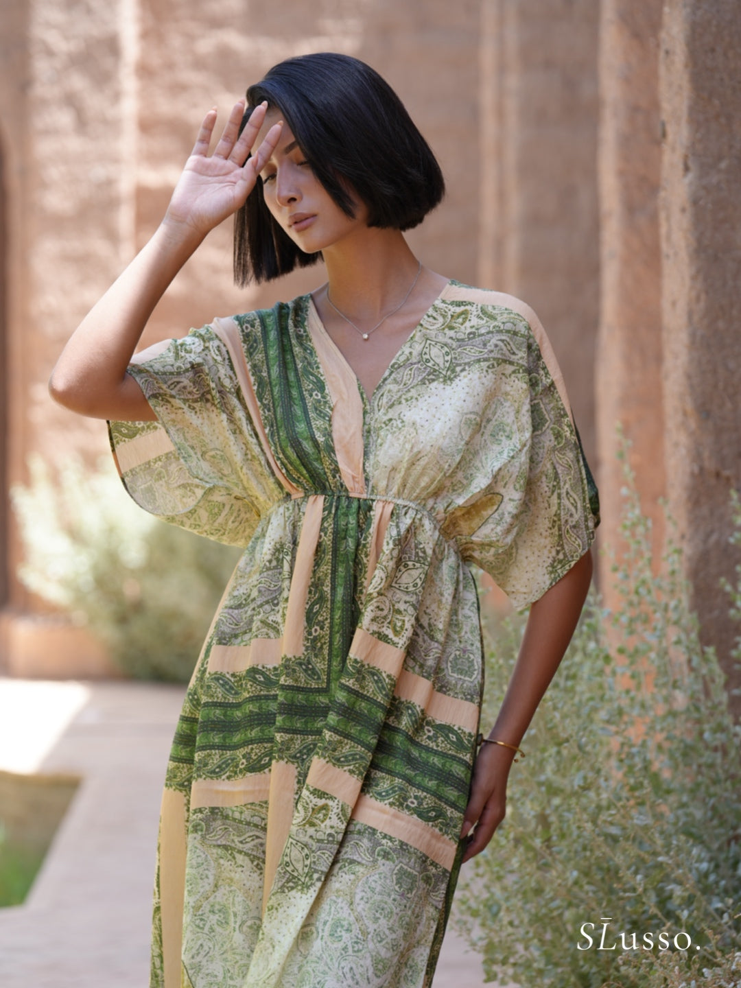 Robe Naïla - Vert