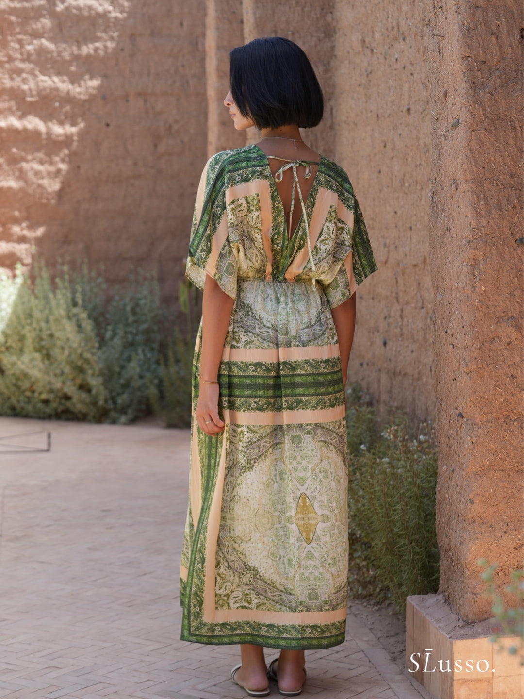 Robe Naïla - Vert