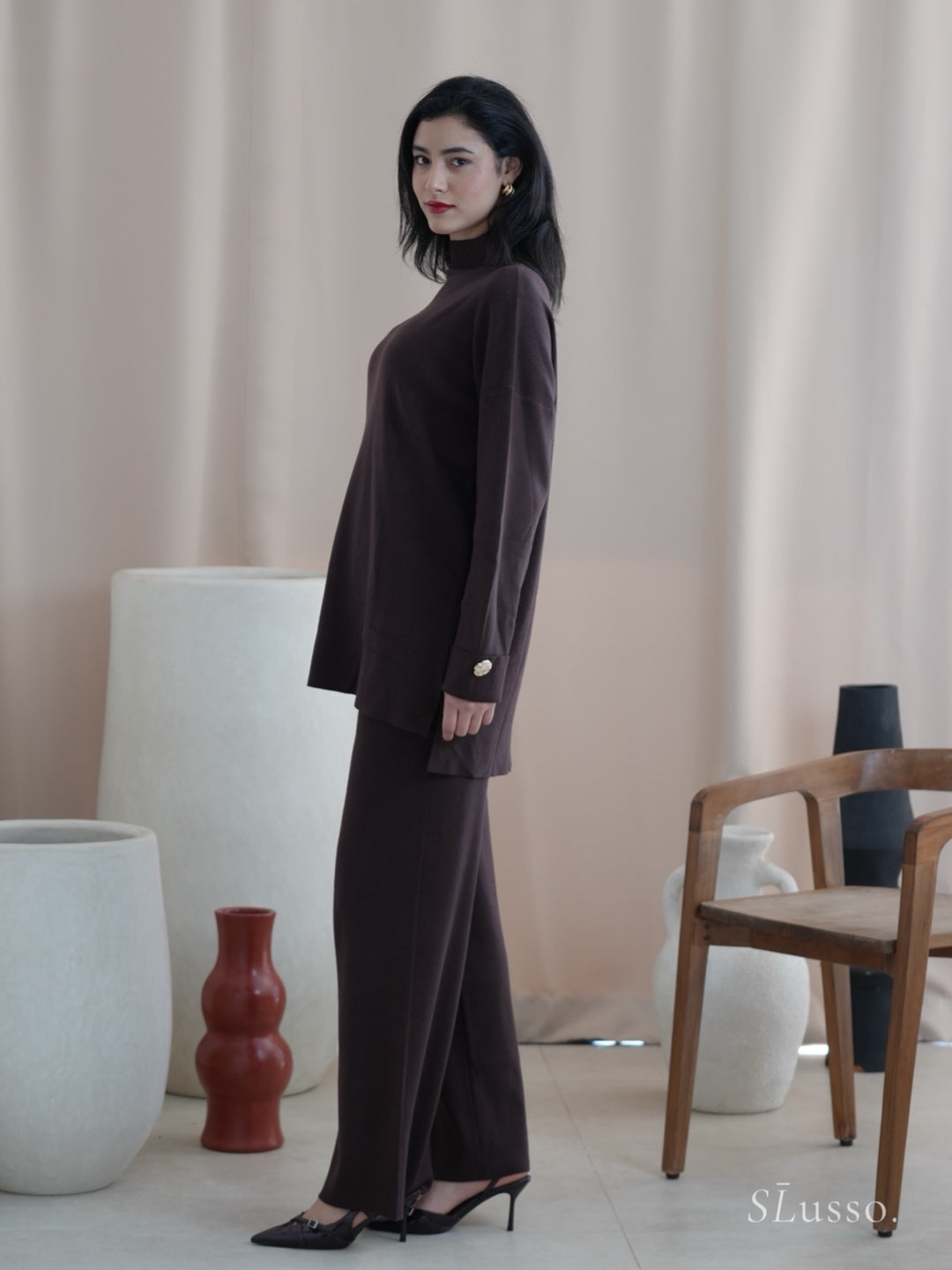 Ensemble Giorgia - Marron