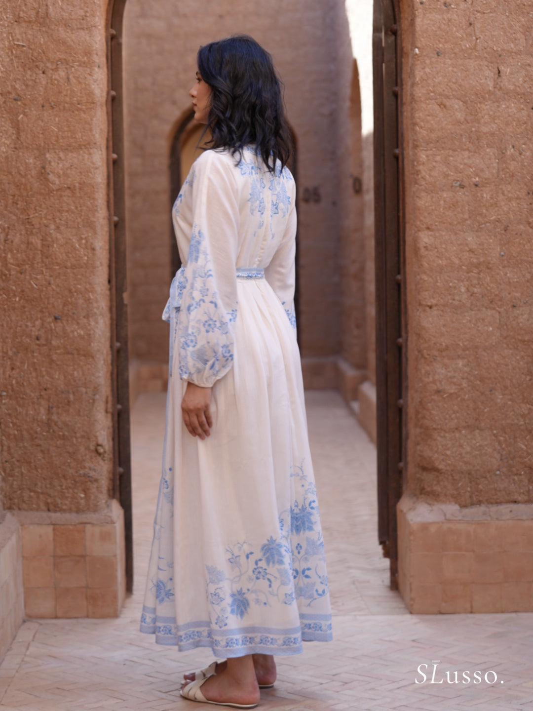 Robe Nesma - Bleu ciel