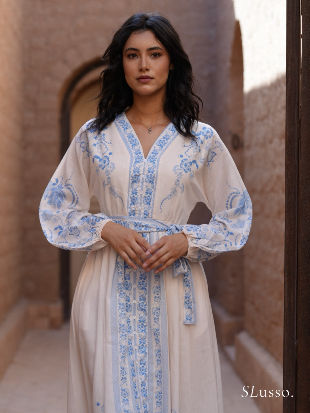 Robe Nesma - Bleu ciel