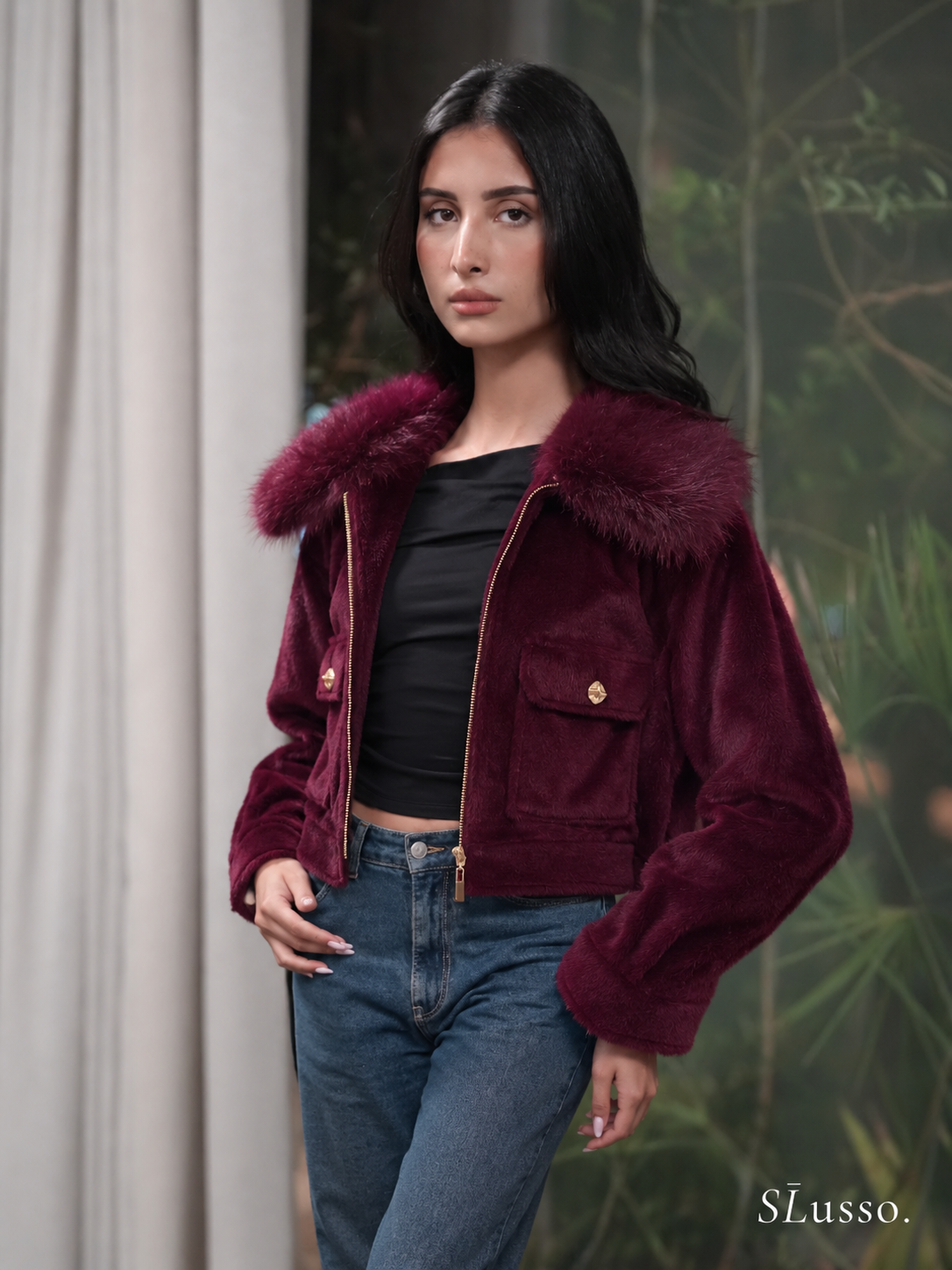 Veste Madison - Bordeaux