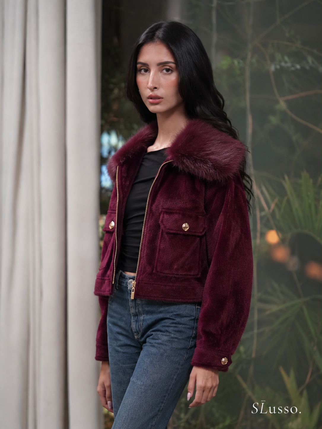 Veste Madison - Bordeaux